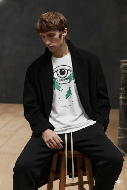 T-Shirt Brodé « Larmes de crocodiles