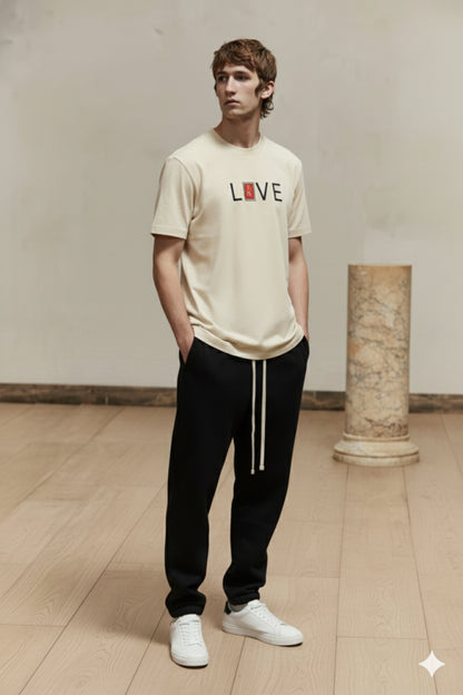 T-Shirt Brodé « LOVE SIGNAL »