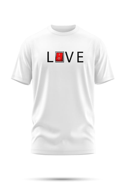 T-Shirt Brodé « LOVE SIGNAL »