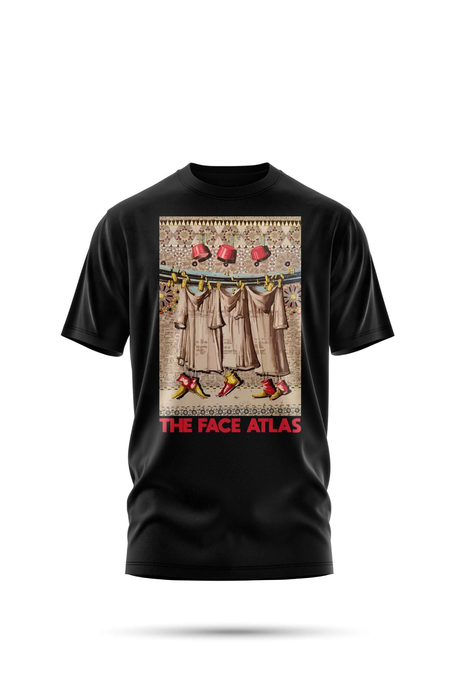 T-SHIRT "BABOUCH" – L’ICÔNE MAROCAINE REVISITÉE
