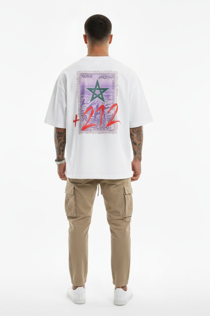 T-Shirt Oversize Maroc — Signature Prestige, 240gsm
