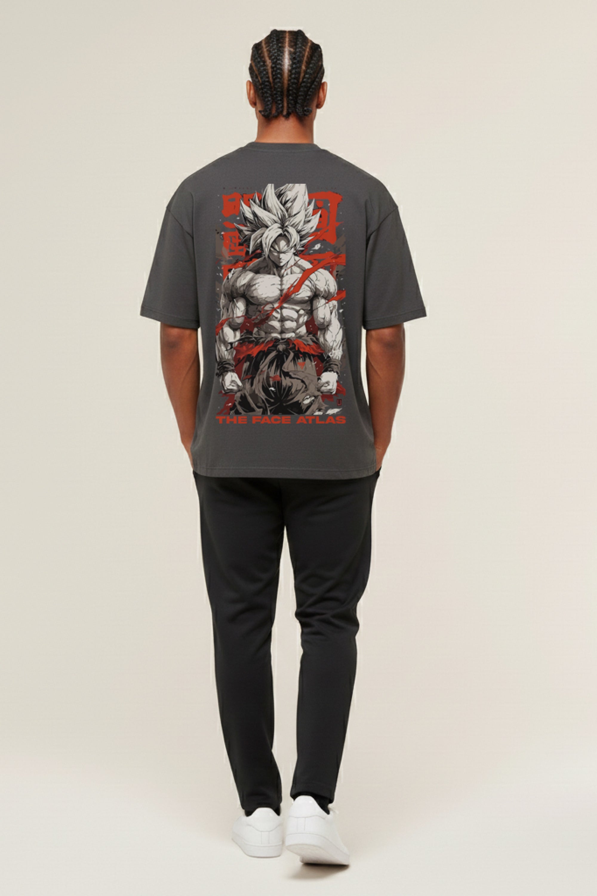 T-shirt Oversize Goku Awakening – 240g/m²