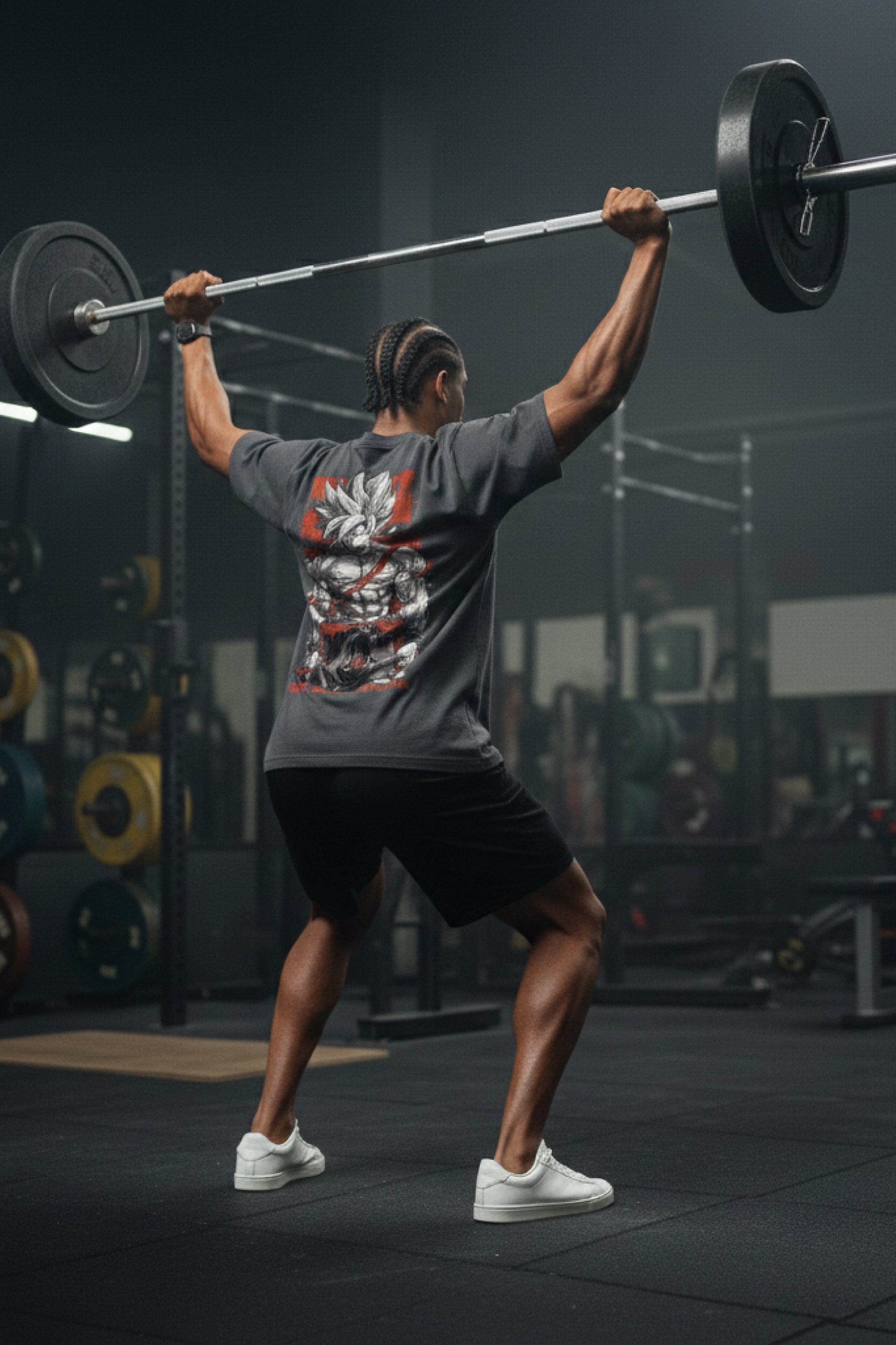 T-shirt Oversize Goku Awakening – 240g/m²