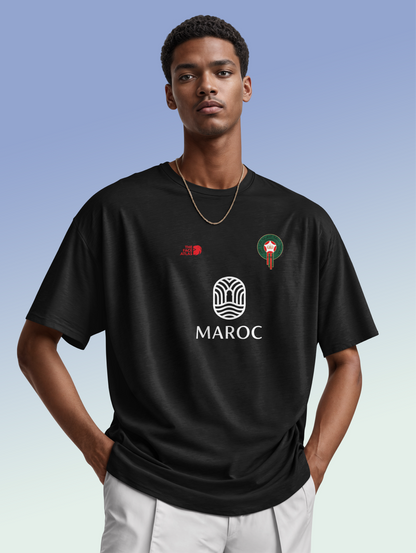 MAROC — NATIONAL VIBES FADED · T-SHIRT OVERSIZE 260G