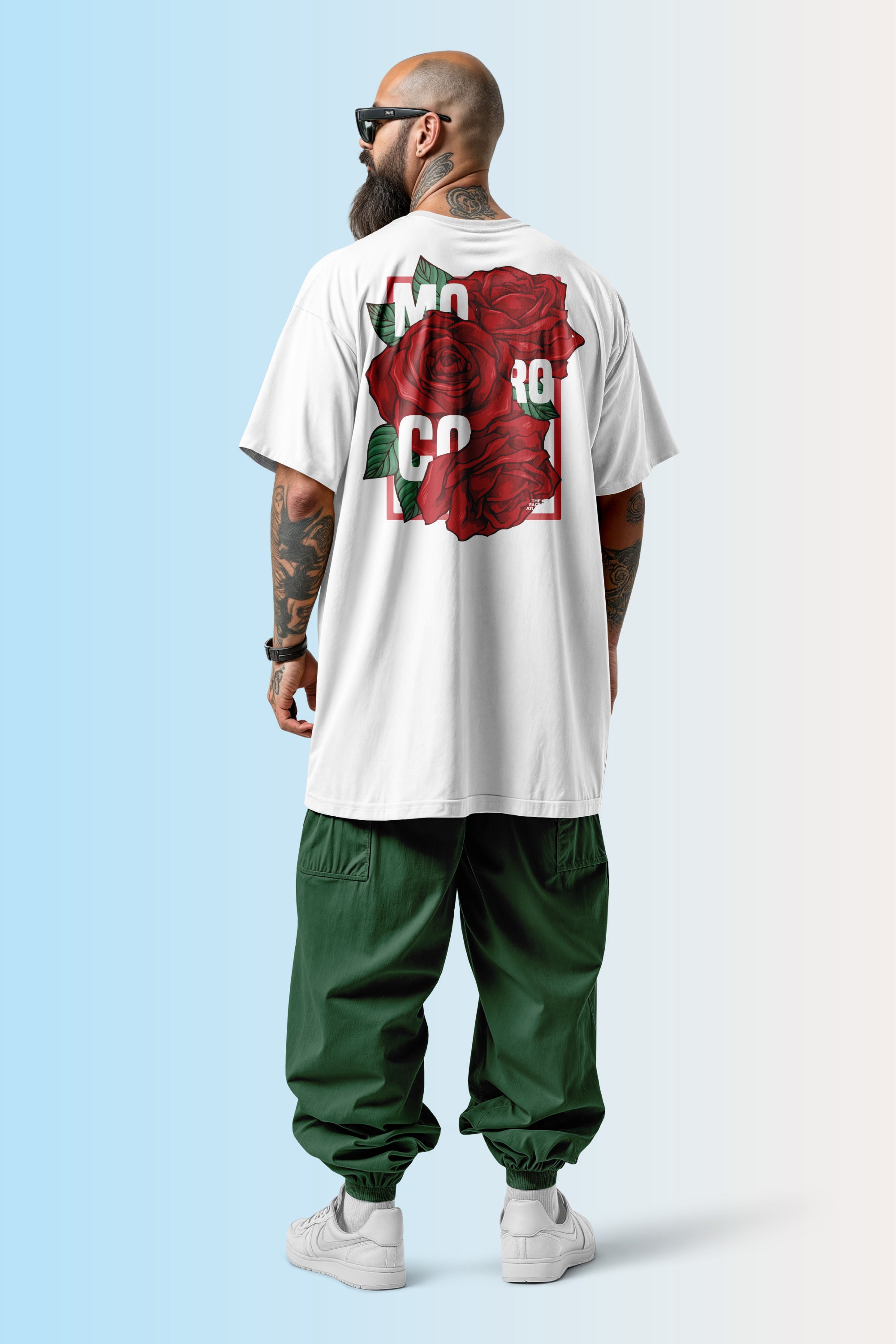 T-shirt Oversize “MOROCCO ROSES