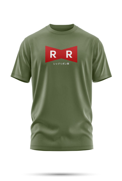 T-shirt Dragon Ball – Ruban Rouge | L’emblème de l’Armée du Red Ribbon
