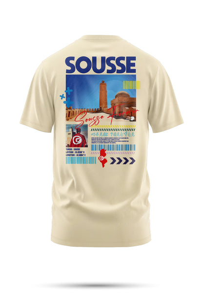 T-shirt Sousse – Entre vague et pierre | The Face Atlas