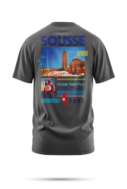 T-shirt Sousse – Entre vague et pierre | The Face Atlas