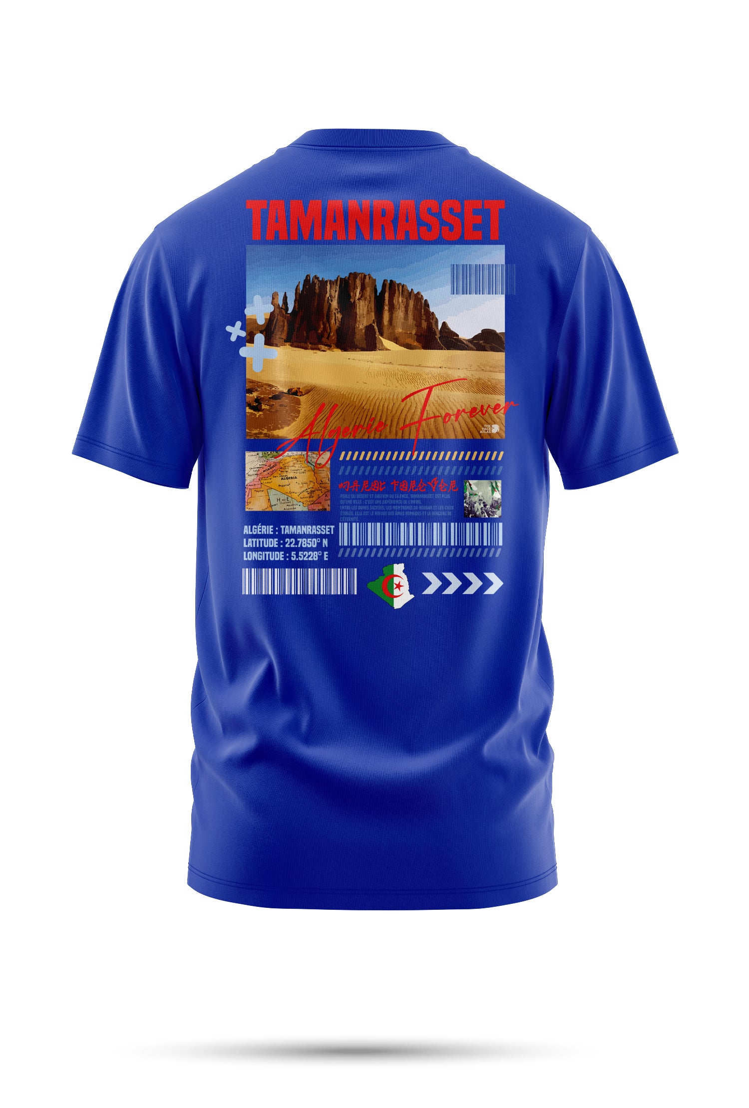 T-SHIRT TAMANRASSET – THE FACE ATLAS