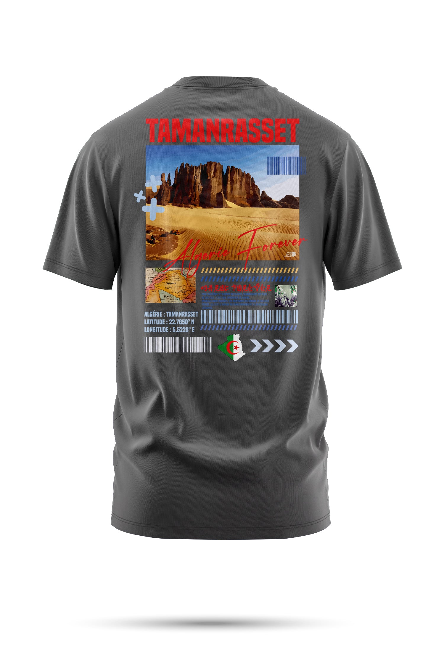T-SHIRT TAMANRASSET – THE FACE ATLAS