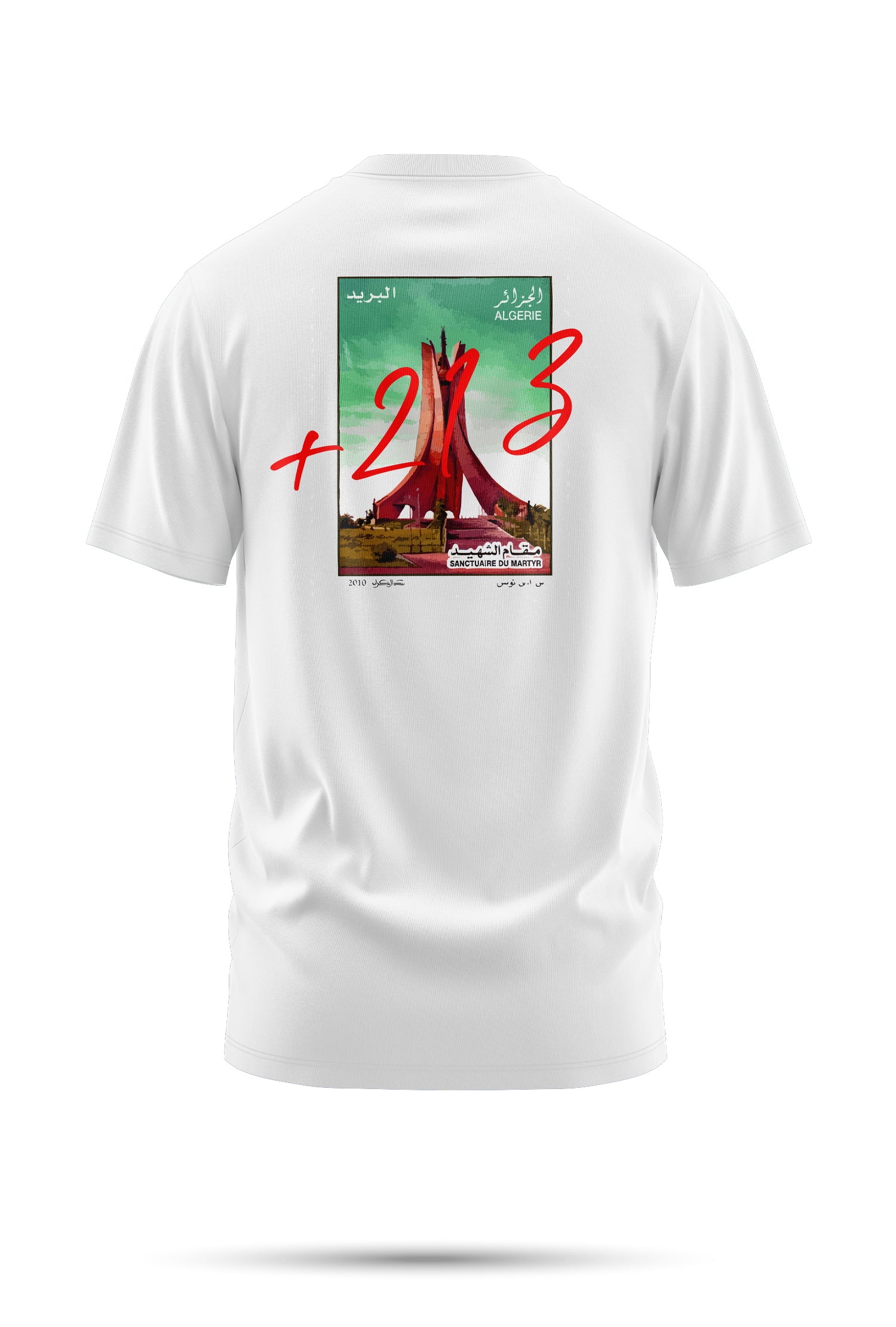 T-shirt Classique – Timbre +213 Algérie