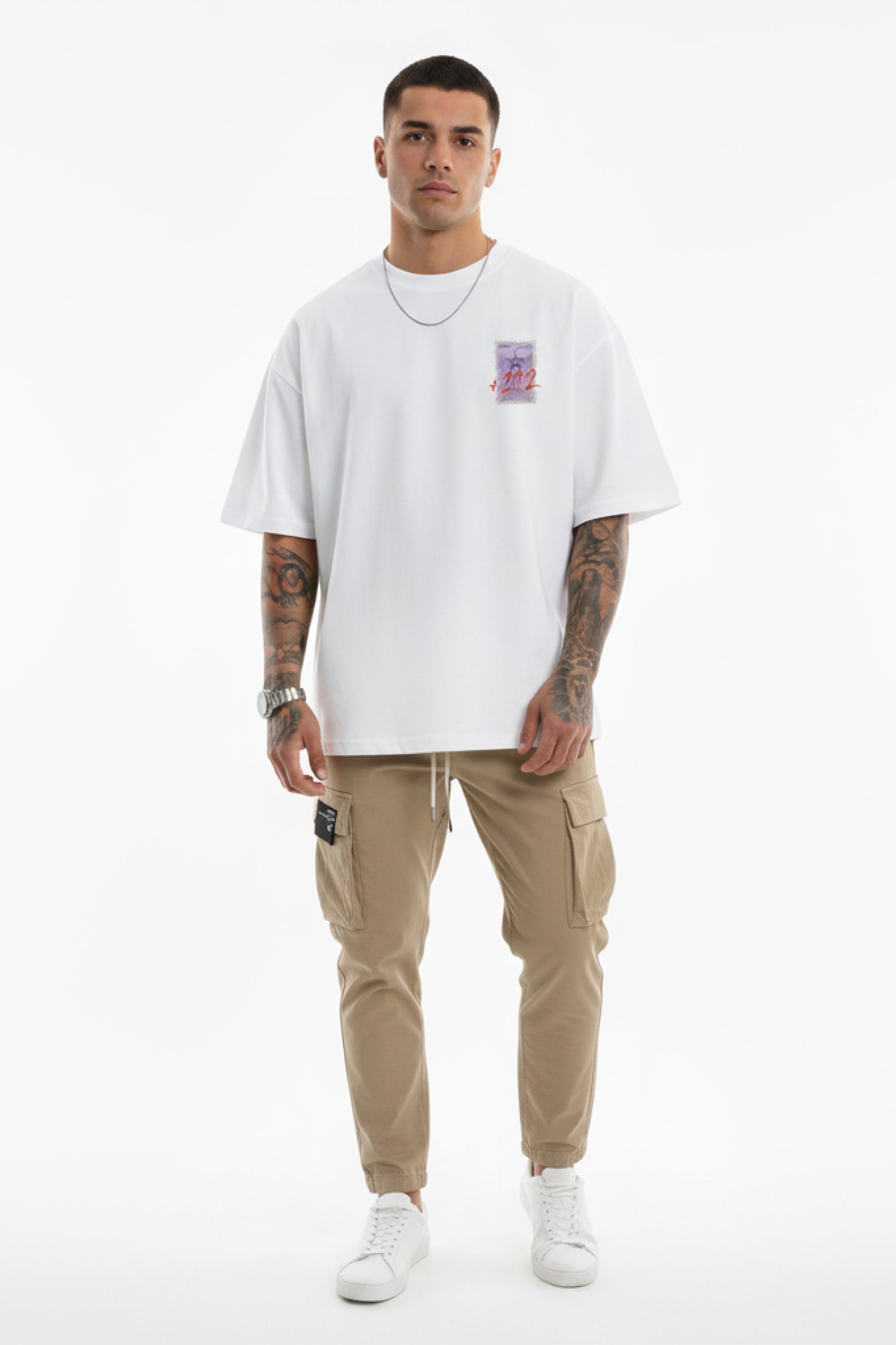 T-Shirt Oversize Maroc — Signature Prestige, 240gsm