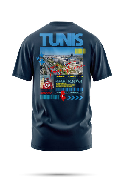 T-shirt Tunis – Capitale en clair-obscur