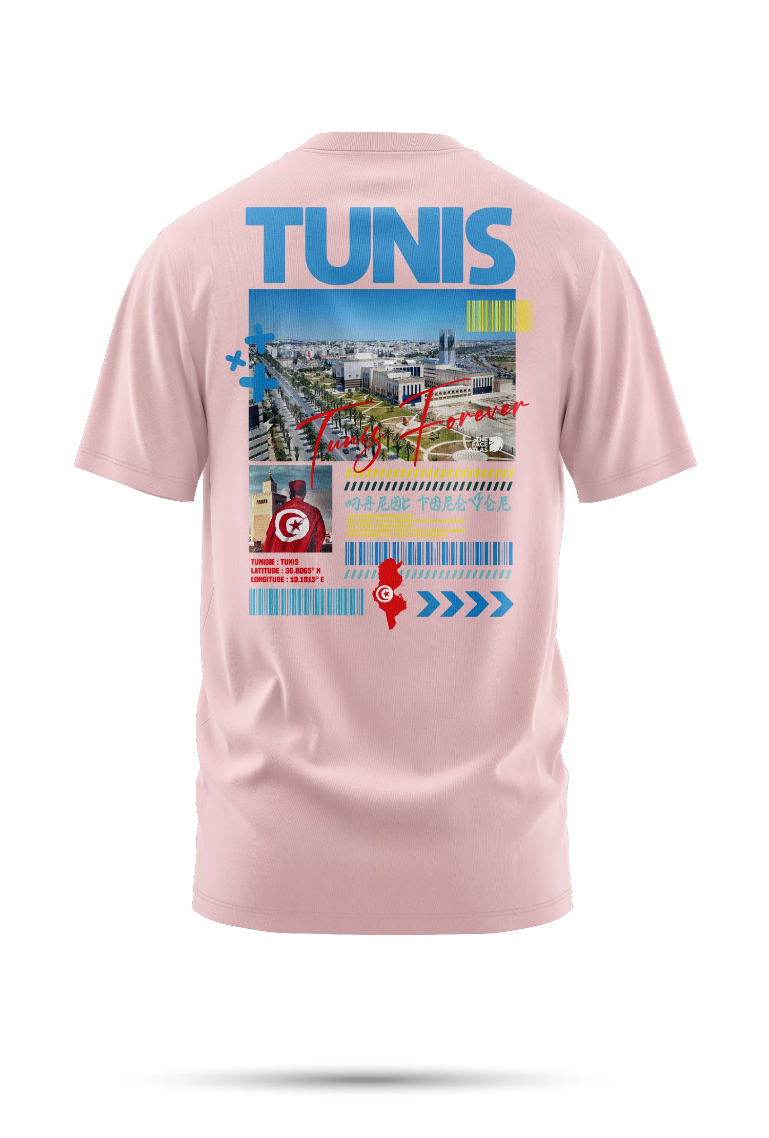 T-shirt Tunis – Capitale en clair-obscur