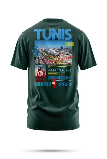 T-shirt Tunis – Capitale en clair-obscur