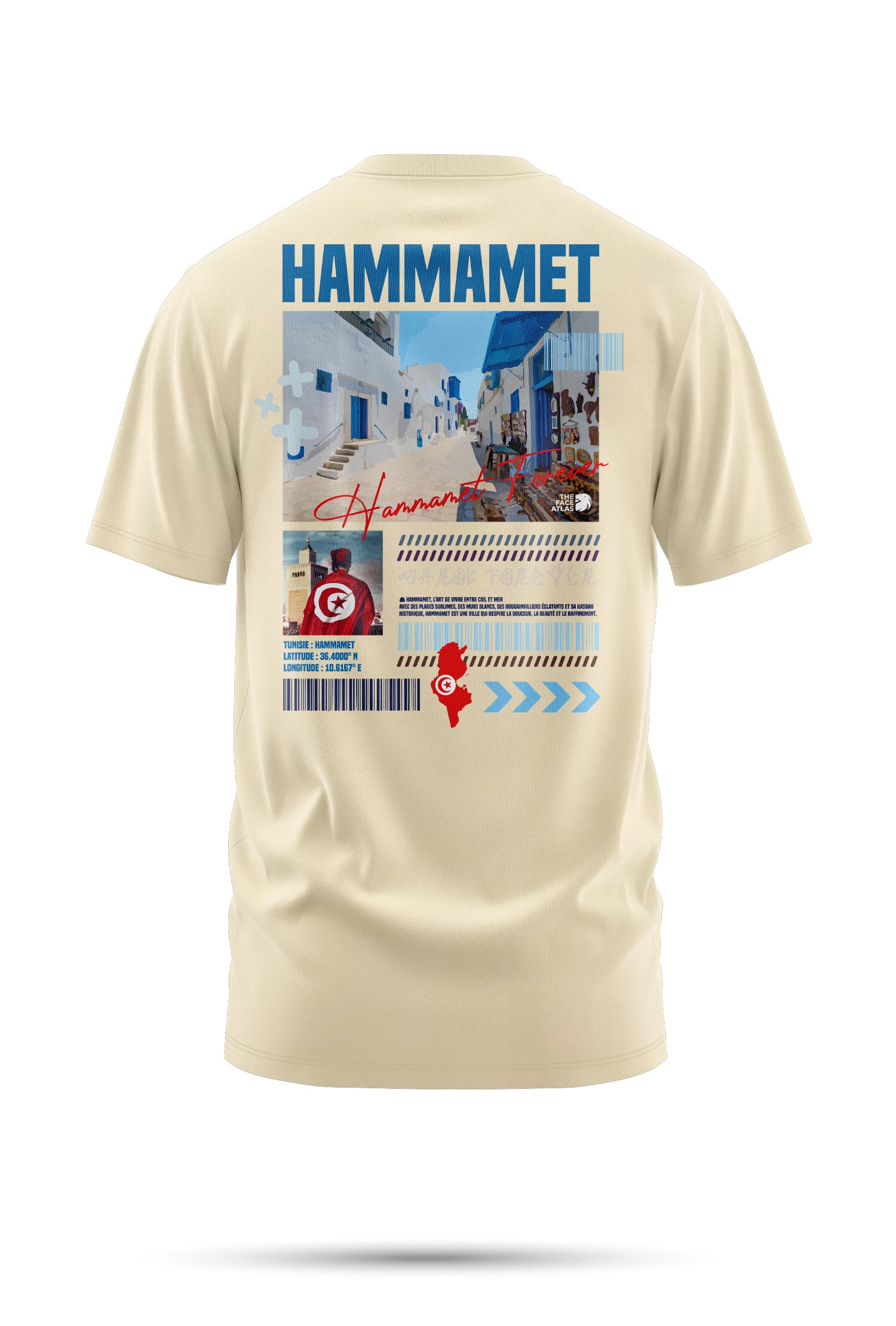 T-shirt Hammamet – Fraîcheur côtière