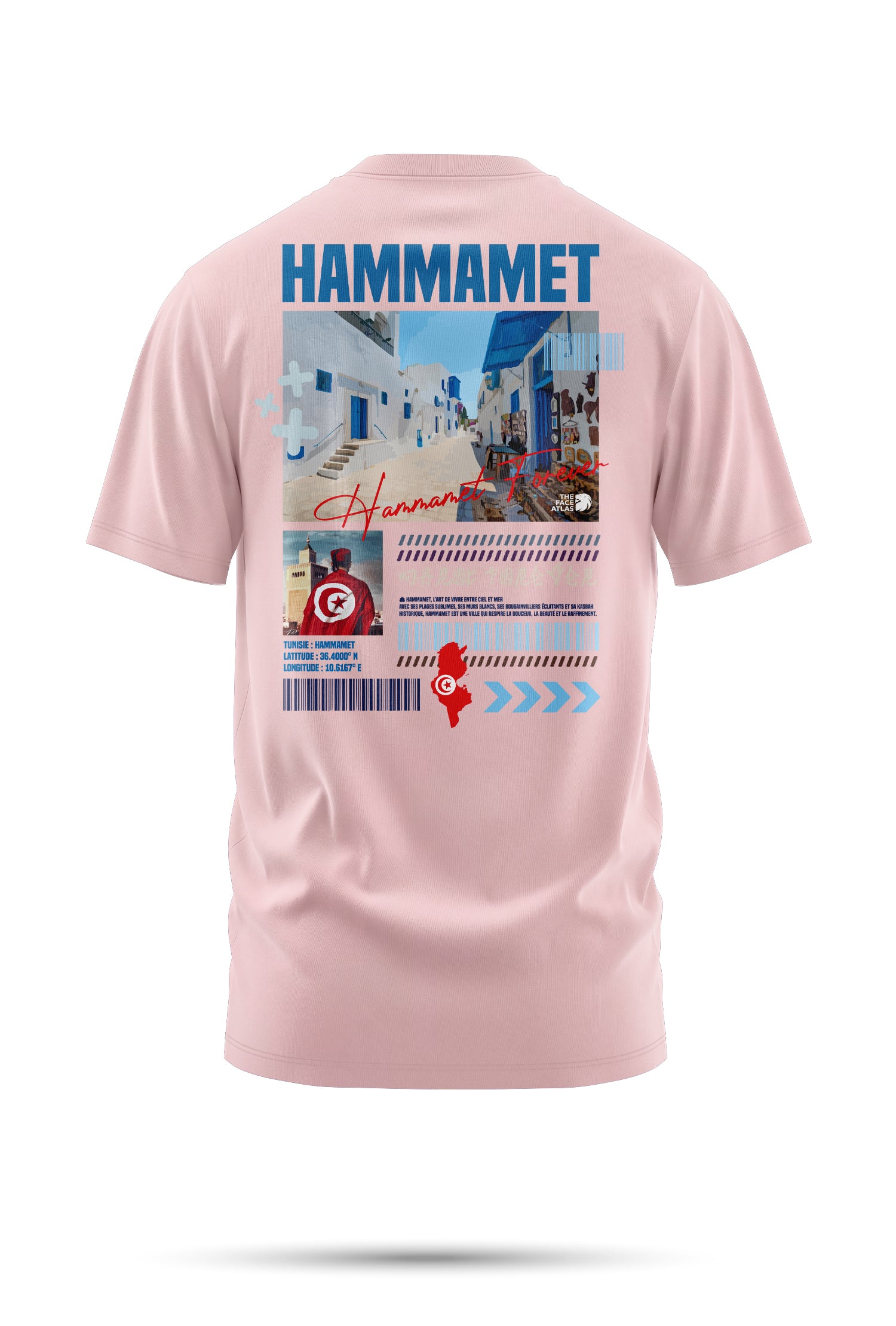 T-shirt Hammamet – Fraîcheur côtière