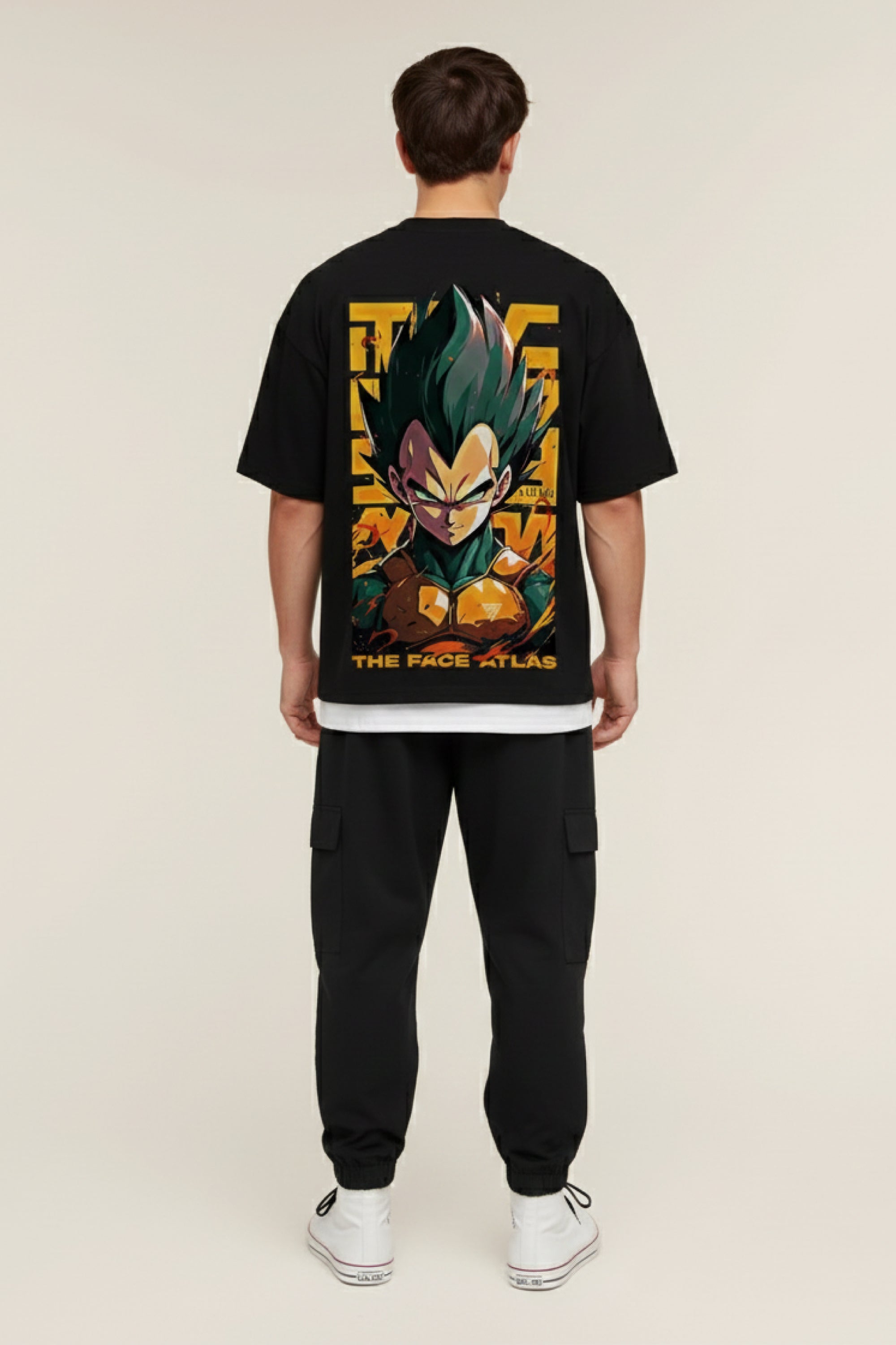 T-shirt Oversize Vegeta Core – 260g/m²