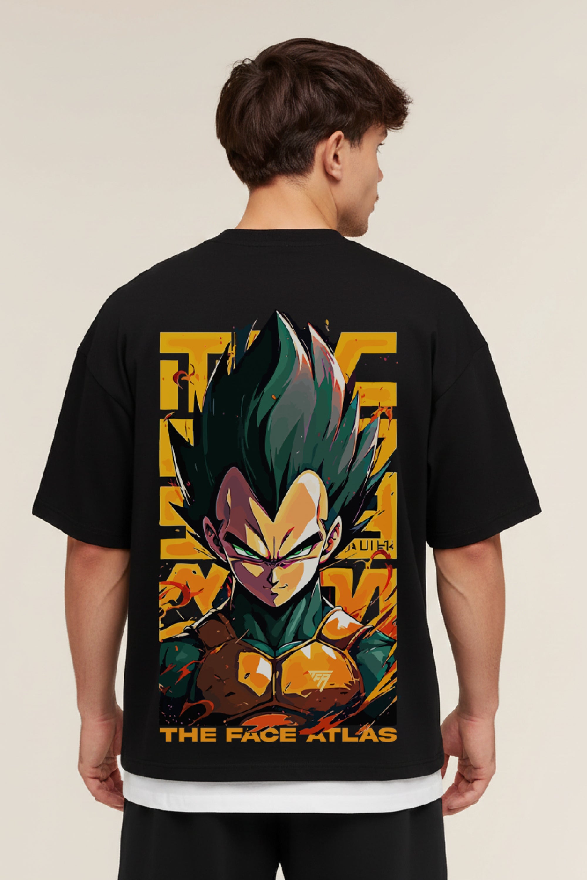 T-shirt Oversize Vegeta Core – 260g/m²