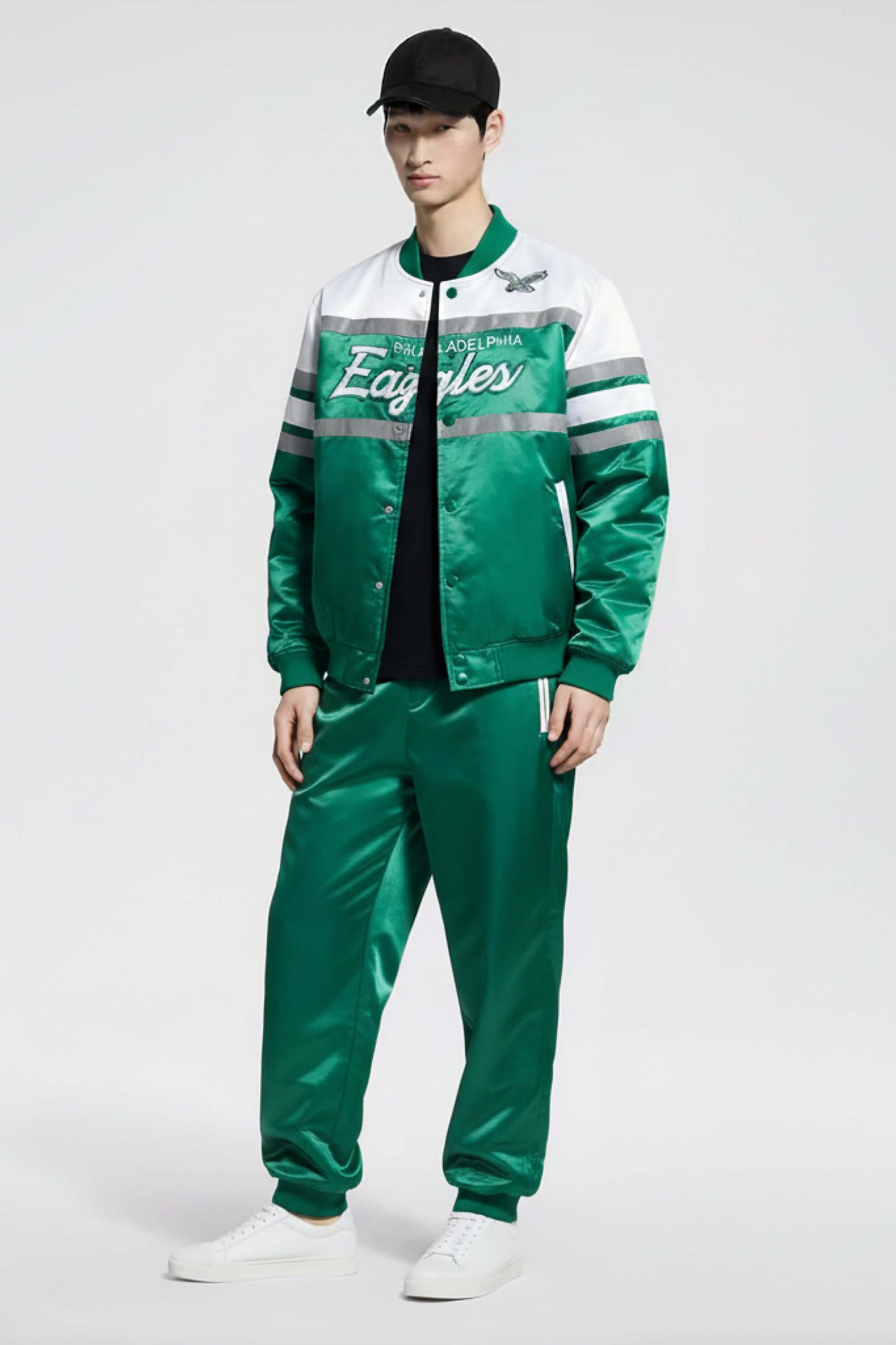 TFA – 420g | Veste Varsity "Philadelphia Eagles" Édition Limitée