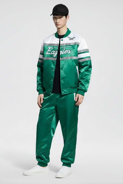 TFA – 420g | Veste Varsity "Philadelphia Eagles" Édition Limitée